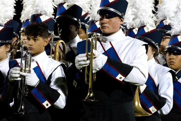 Old Mill High School Marching Band Performing